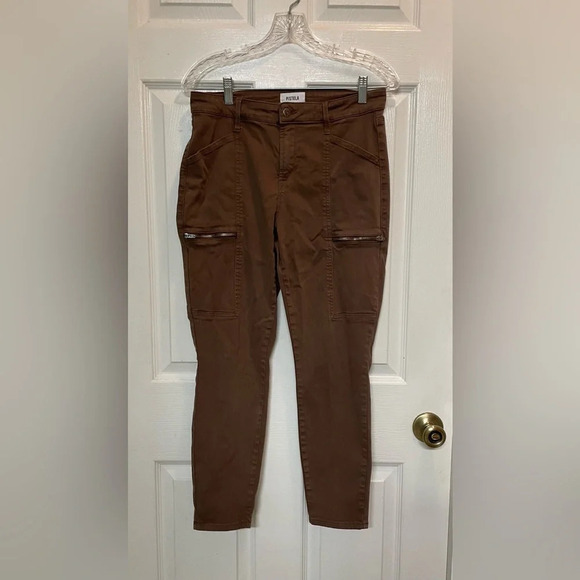 Pistola Hunter Skinny Cargo Pants Casual Cropped 29 - Picture 2 of 9